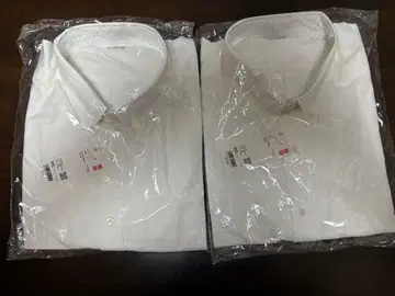 미사용 새상품 UNIQLO 긴팔 옥스퍼드 셔츠 XXL 사이즈 2장 세트