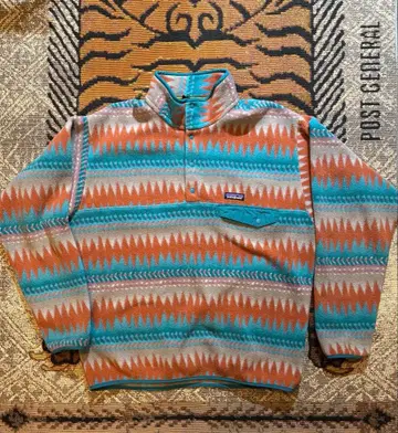 파타고니아 라이트웨이트 신틸라 스냅T 플리스 L 올 패턴 미네하하