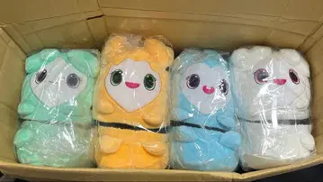 GiGO TWICE 봉제 인형 슬리퍼 4종 세트