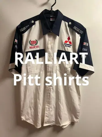 RALLIART MITSUBISHI 피트 셔츠 sparco
