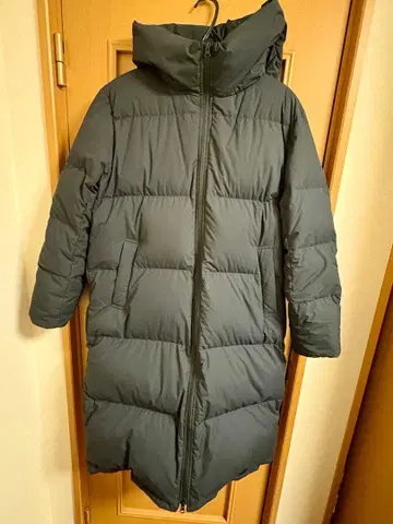 새상품급 무인양품 여성용 다운 블랙 S-M