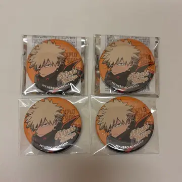 바쿠고 카츠키 주얼 캔뱃지 세트