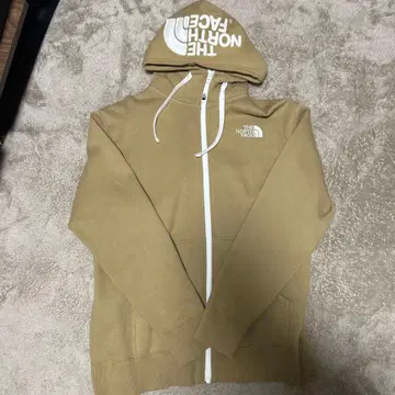 THE NORTH FACE 베이지 풀 집업 후드티 L 사이즈