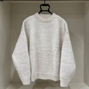 마카웨어 파인 알파카 크루넥 점퍼 사이즈 1