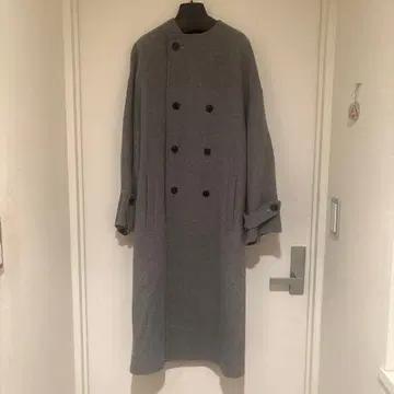 새상품급 deres 그레이 롱 코트