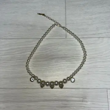 펄 크리스탈 목걸이