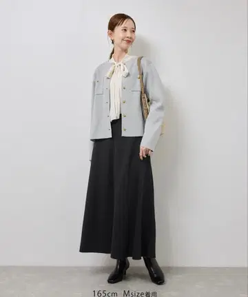 로페피크닉 그레이 가디건 M