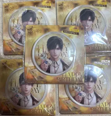 사랑과 심공 레이 벌스데이 캔뱃지 새상품 5점 세트