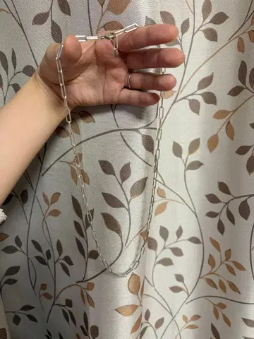 쥬에테 실버 목걸이