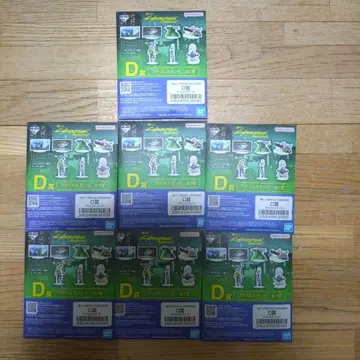 제일복권 Cyberpunk D상 아크릴 스탠드 미개봉품 7개 세트