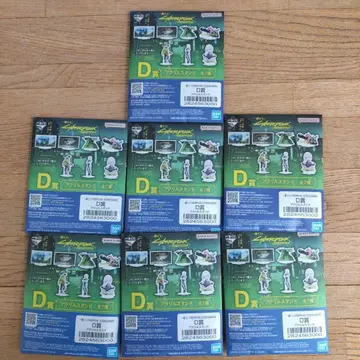 제일복권 Cyberpunk D상 아크릴 스탠드 미개봉품 7개 세트