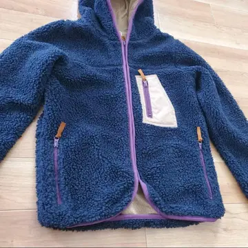 보아 자켓 플리스 후드티 하트마켓 네이비 네이비 컬러 새상품급 S