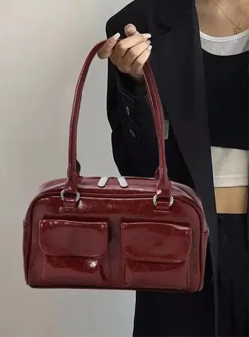 [ 새상품 즉시 발송 ] GRL 더블 포켓 숄더백[at2328]