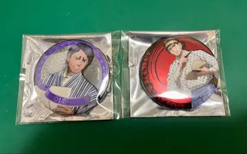 골든 카무이 메이지 마을 캔뱃지 2세트