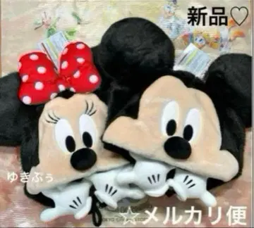 디즈니 미키 미니 팬캡 모자 페어 새상품