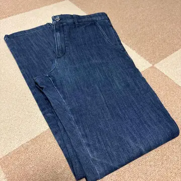 hushpuppies 다크 블루 스트레이트 레그 데님 L 사이즈 상당