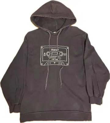 SHAREEF CASSETTE TAPE 후드티 size 1