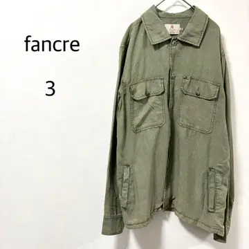 fancre 팬시 자켓 밀리터리 루즈핏 그린 3