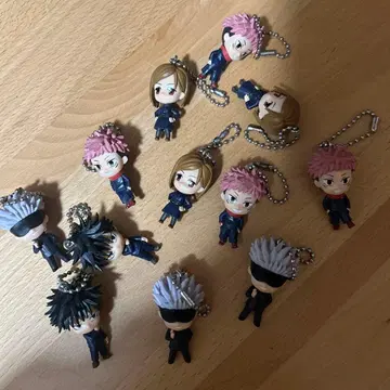 주술회전 캐릭터 키링 세트