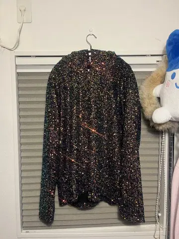 masu disco hoodie 스팽글 디스코 46 후드티