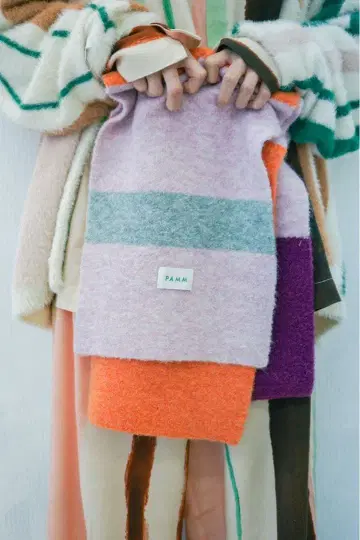 pamm 지성의 스트라이프 머플러