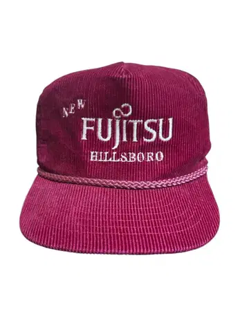 레어 캡 트래커캡 기업계 코듀로이 빈티지