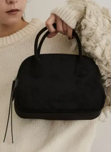 DFFUR. 스웨이드 2WAY 데일리 보스턴 블랙