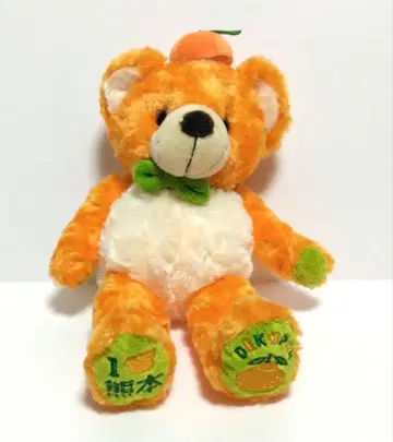 지역 한정 베어 구마모토 봉제 인형 Fujisey 데코폰 테디베어 곰