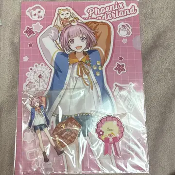 호우 에무 페니란 아크릴 스탠드 클리어 파일 네임 배지