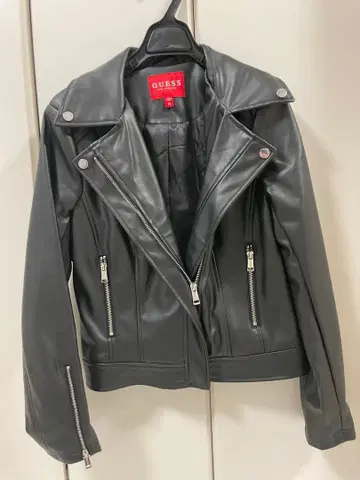 GUESS 그레이 라이더 자켓 XS