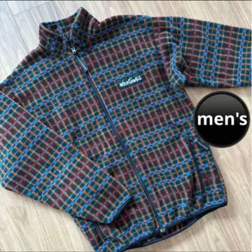 Wild things 플리스 블루종 체크 플리스