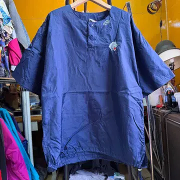 미국 빈티지 의류 Rawlings 나일론 자켓 S 네이비