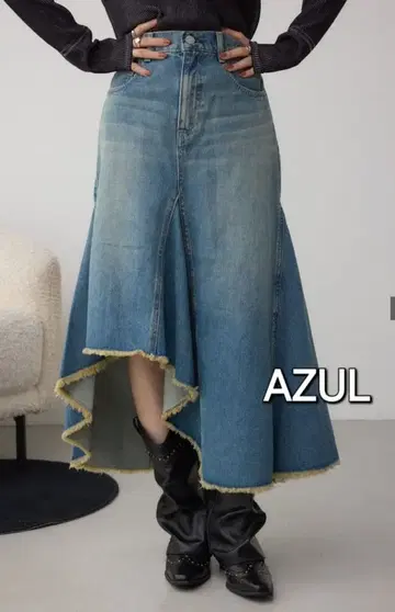 AZUL DENIM 이레헴 데님 스커트