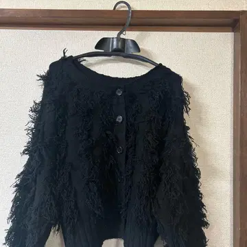 LOWRYSFARM 프린지 2WAY 가디건