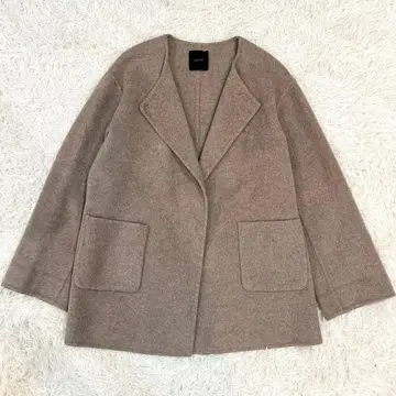 스픽 앤 스팬 노카라 리버 코트 미들 기장 M 오버코트