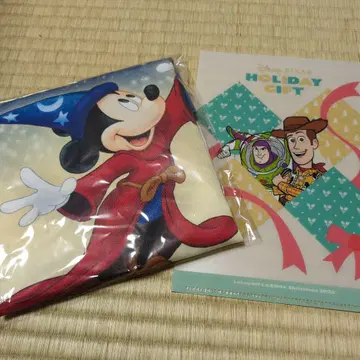 디즈니 스토어 타치카와 한정품 오리지널 토트백 클리어 파일