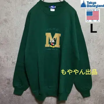 도쿄 디즈니랜드 미키 USA제 맨투맨 트레이닝복 빈티지