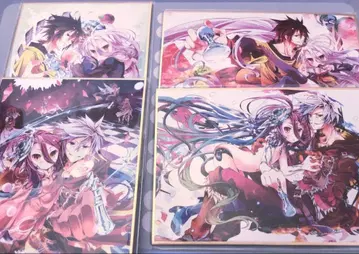 노 게임 노 라이프 노게노라 10주년 기념 복권 색지 세트