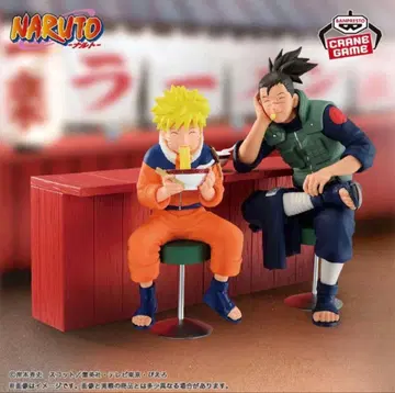 NARUTO 이치라쿠에서의 한때 우즈마키 나루토 우미노 이루카 2체 세트