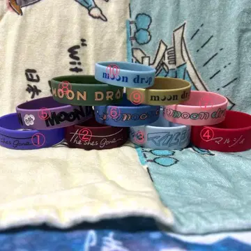 일본 락 러버 밴드 키링 타월