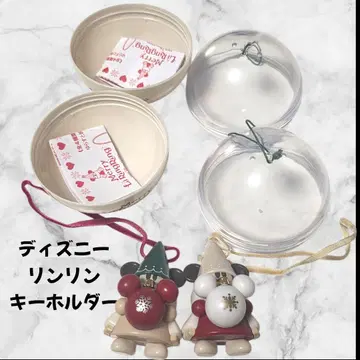 디즈니 크리스마스 릴린링 스트랩 2개 세트 2024