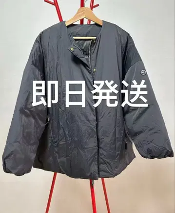 프렌치 덕 다운 사이드 지퍼 자켓