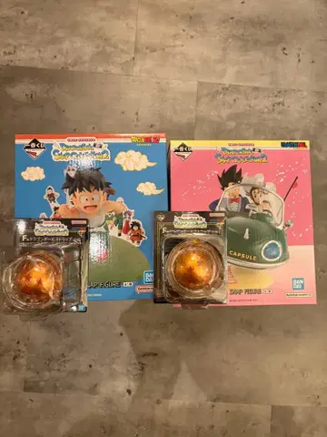 드래곤볼 스냅피규어 A&D 덤 세트