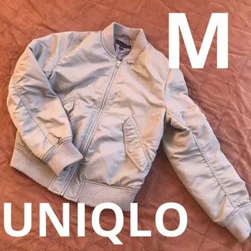 배송비 포함 M 사이즈 UNIQLO 유니클로 그레이 MA-1 여성용