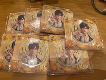 연애와 심공 레이 2024 생일 캔 배지 7점 세트