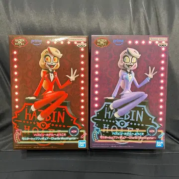 찰리 해즈빈 호텔에 오신 것을 환영합니다 모니터 탑 피규어 2종 세트