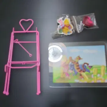 곰돌이 푸 사진 프레임 스탠드 포함