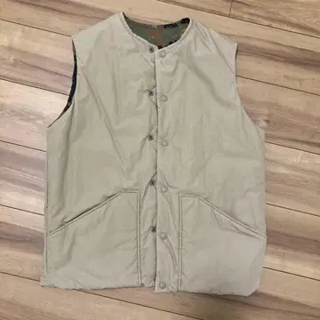 오어슬로우 리버서블 베스트 카모 무늬