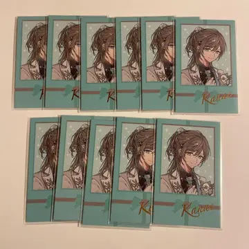 니지산지 카나에 준 브라 폴라로이드 금박 11장