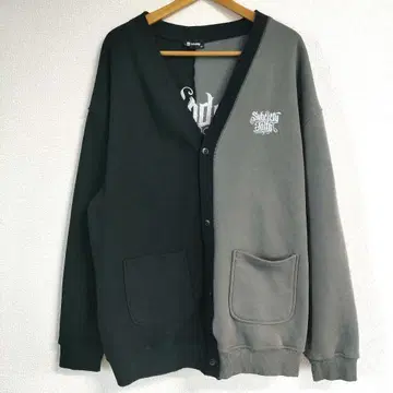 인기 Subciety 서브사이티 가디건 오버 사이즈 XL 속기모 빅